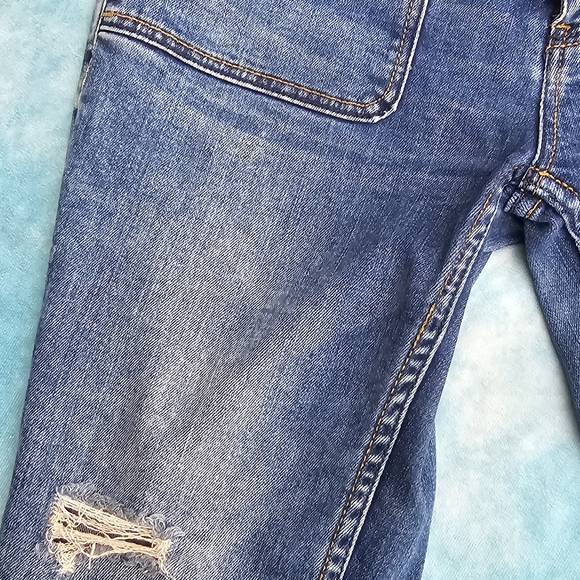 Kenneth Cole Reaction Low Rise Skinny Denim Jeans Sz 2 - Picture 7 of 9